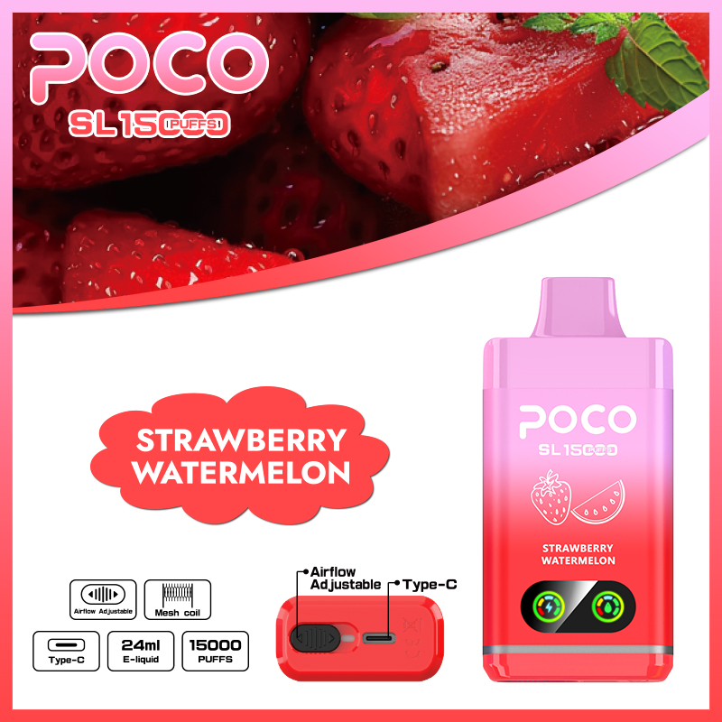 POCO 15000 Puffs Disposable Vape Electronic Cigarette