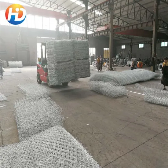 PVC Coated Gabion Wire Mesh Cage/Roll