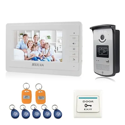 Speakerphone intercom Color Video Door Phone doorbell access Control System