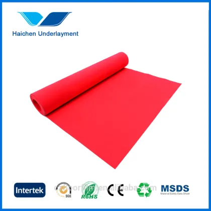 Red EVA foam serenity mat flooring acoustic underlay