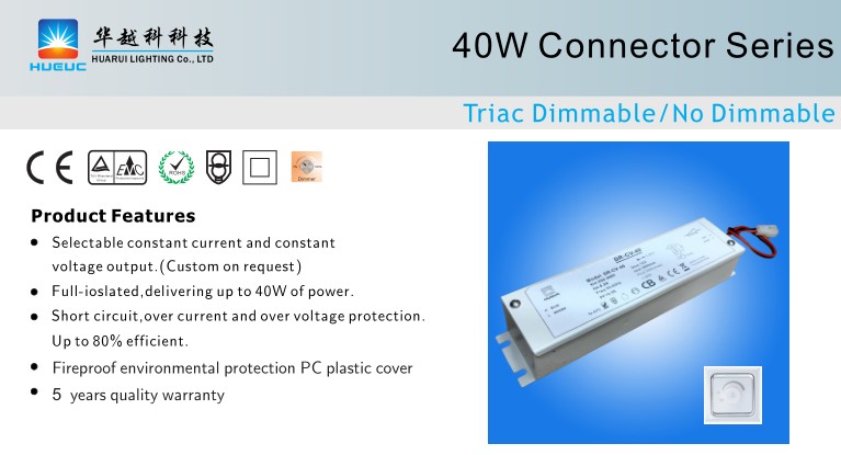 40w triac 12V ETL led driver