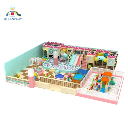 Customized Large Children Naughty Castle Indoor Playground Equipment - Naughty Fort