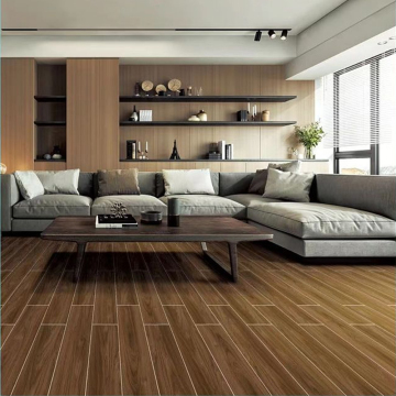 Anti-Slip Rustic Wood Grain Floor Tiles