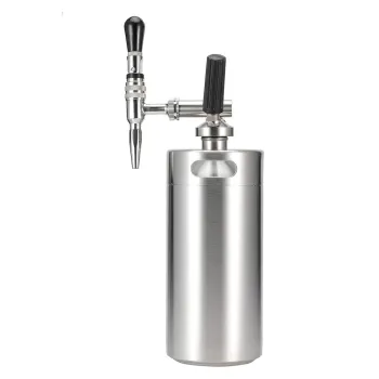 Stainless Steel Nitrogen Infusion Coffee Keg for Nitro Cold Brew Coffee Maker