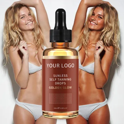 OEM ODM Private Label Organic Dark Tanning Oil