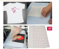 Plancha de papel de transferencia de calor de inyección de tinta en A4