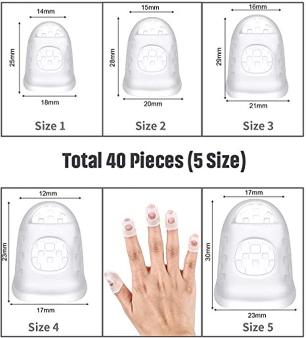 Silicone Fingertip Protectors