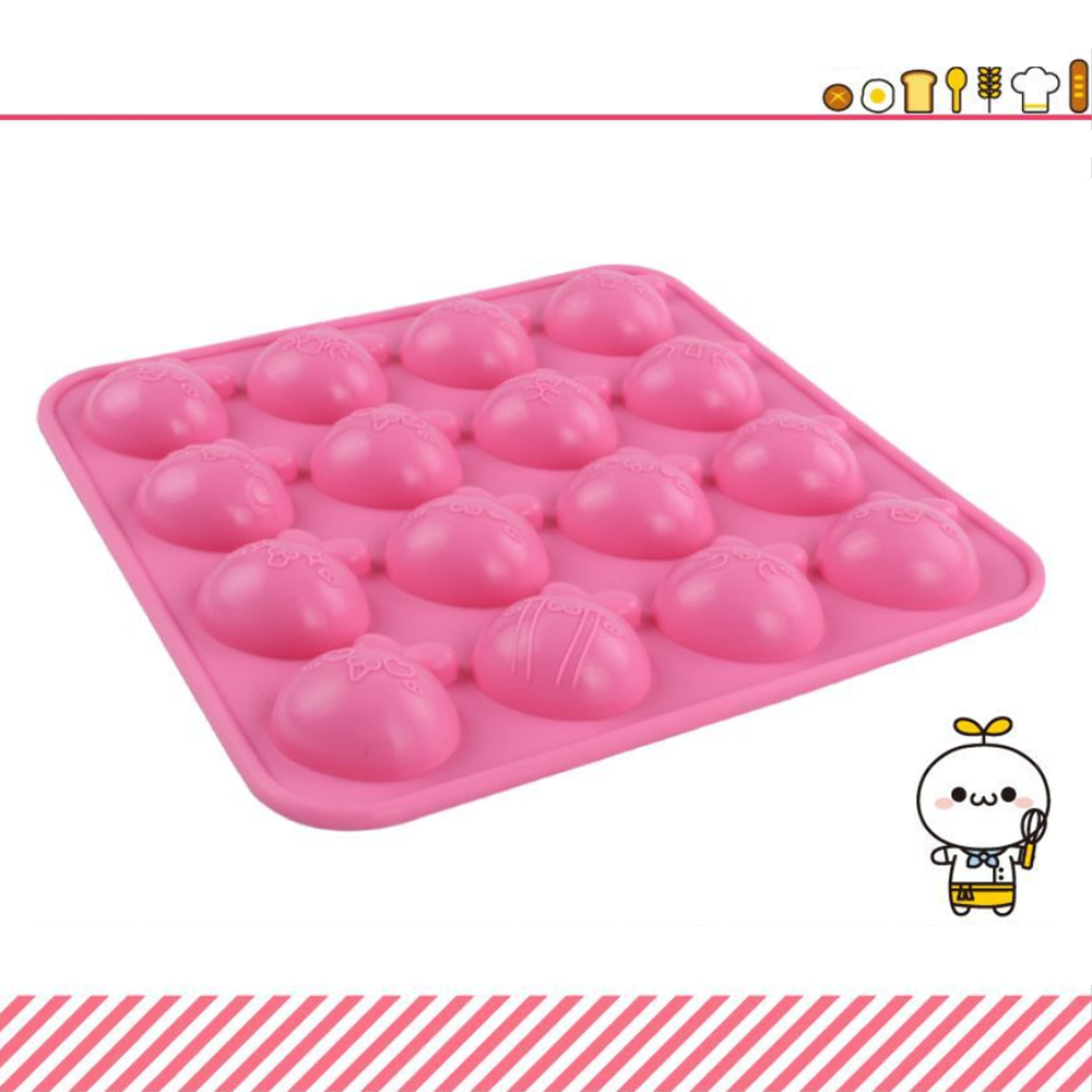 16 Holes Chocolate Jelly Candy Silicone Baking Mold 2