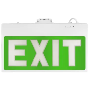 ABS+Acrylic customizable exit sign light