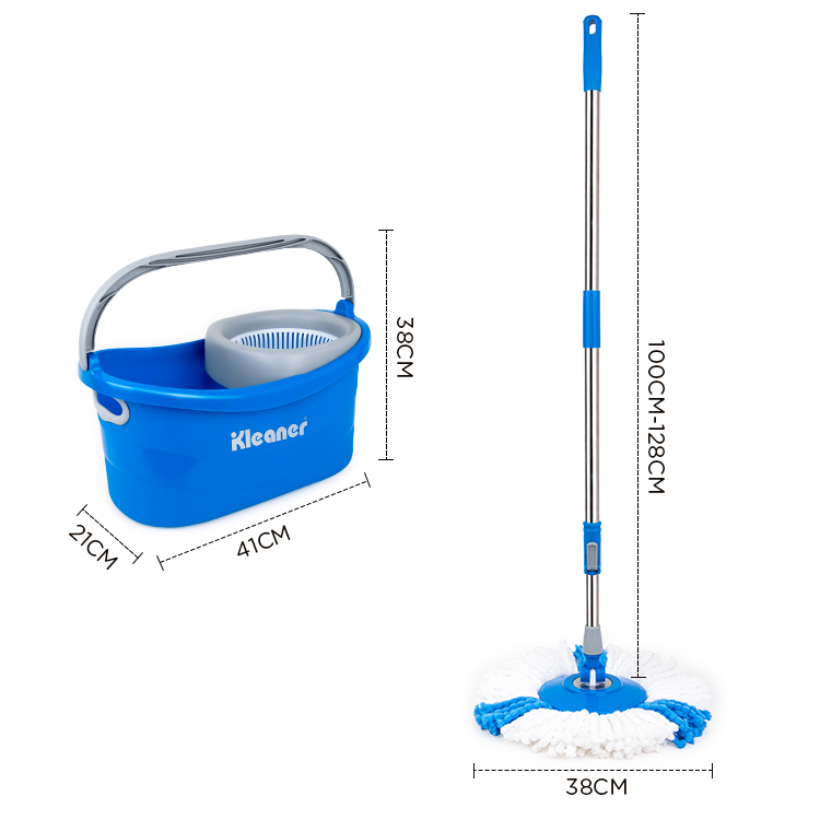 plastic basket spin mop