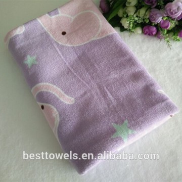 printed colorful beach towel