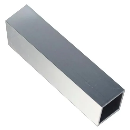 7075 Anodized Aluminium Square Tube Extrusion Aluminum Alloy Rectangle Tubing