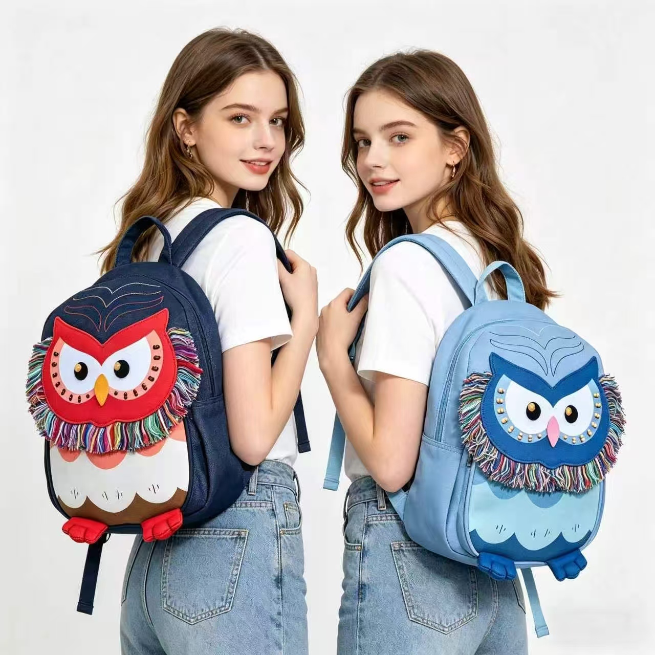 Embroidered Ethnic Backpack