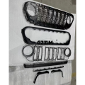 Wrangler mbele bumper gari grille