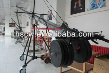 high quaity and low price profesional 15.4m (48ft) camera crane