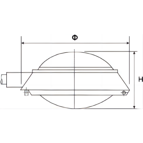 Metal Halide Lamp 250W 400W Sodium Street Light Housing Manufactory