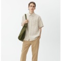 Men's Cotton Linen Shirt Top