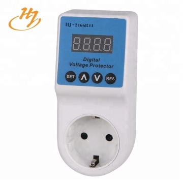 ईयू प्लग एलईडी डिस्प्ले 6600W-30A सर्ज रक्षक