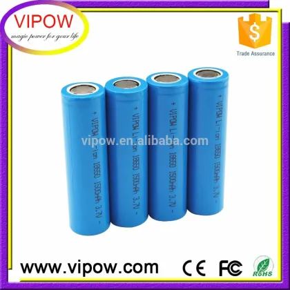 Lithium ion battery 18650 battery batteries, battery pack