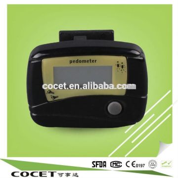 COCET KFJ-01 Single Function Pedometers for Runners, LCD Display Pedometer