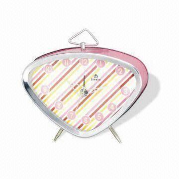 Alarm Clock with Mechanical Movement and Metal Case, OEM Orders are Welcome