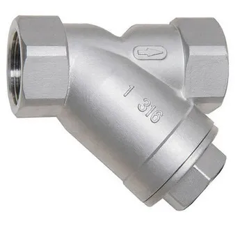 China supplier stainless steel Y strainer ball valve