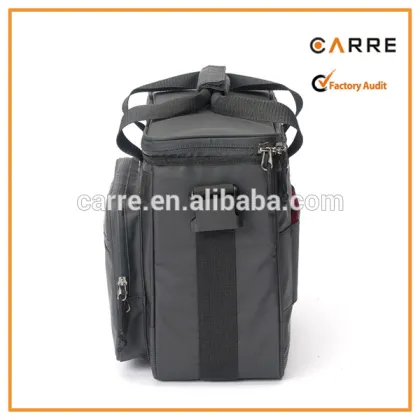 Custom Durable DJ record bag with shoulder strap