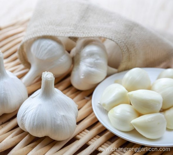 Pure White Garlic Cloves Chinese Garlic