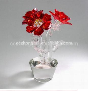 Beautiful in color crystal flower