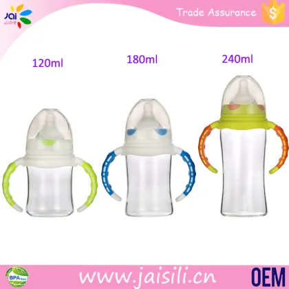 baby product BPA free plastic baby milk feeding bottle