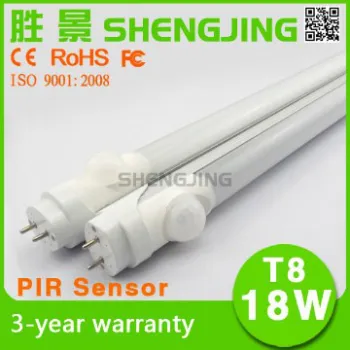 T8 Energy Efficient Milky/Frosted 18W 4ft LED Tube Sensor