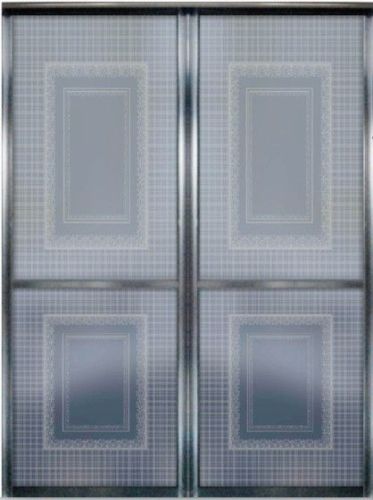 Kitchen Glass Interior Sliding Closet Door, Decorative Partition Aluminum Sliding Doors