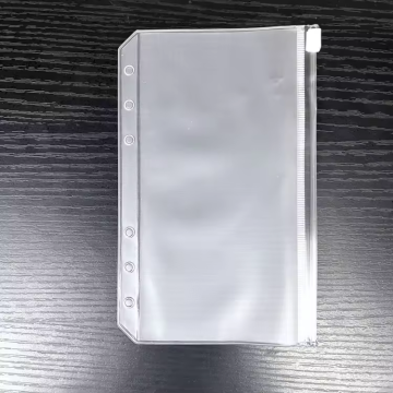 PVC Money Saving Bag Ziplock Cash Planner Folder