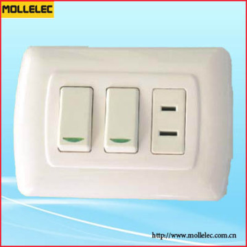 Bticino Model Wall Switch and Socket
