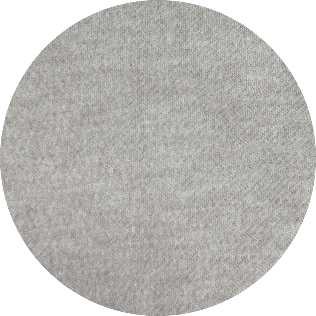 Knitted wool touch TR brushed suiting fabric