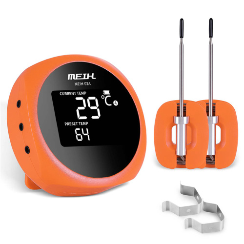 Thermomètre à steak numérique sans fil à 6 canaux Bluetooth