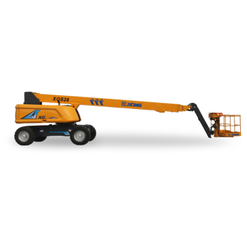 XCMG XGS28 Solid Tire Manlift 28m Telescopic Towable Boom Lift Aerial Work Platform for Sale