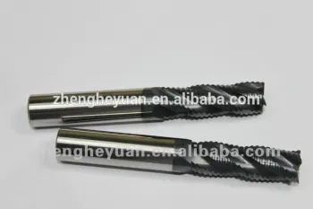 cnc high precision tungsten coated milling rough end mill cutter