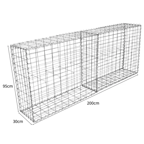 Hot Dip Galvanized Gabion Wall Fence for Philippines