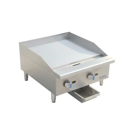 Powerful Large Griddle for Commercial Gas Griddle Steak Hamburgers and Various Foods