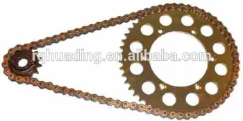 for racing motorcycle 7075-T6 aluminum sprocket and chain