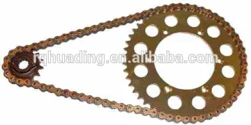 for racing motorcycle 7075-T6 aluminum sprocket and chain