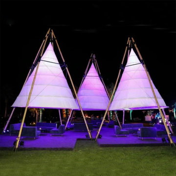 Custom Exquisite Outdoor -Nacht Laternenzelt Pyramidenzelt Verkauf