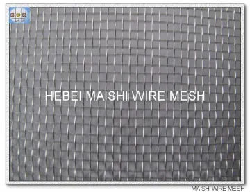 square mesh hot-dip galvanized before weaving 24x24mesh /inch 0.23mm diameter
