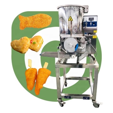 Automatischer Elektro -Hamburger -Patty Maker für Hühnernuggets und Fischfinger
