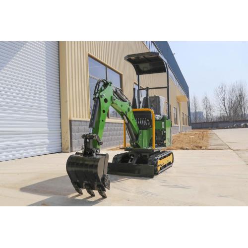 Home use mini excavator with rubber track