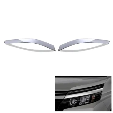 OEM ODM Stainless Steel Car Exterior Chrome Trim Front Headlight Frame for Voxy 80