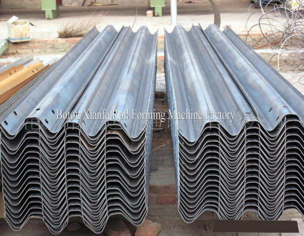 Hydraulic Color Steel Guardrail Purlin Roll Forming Machine