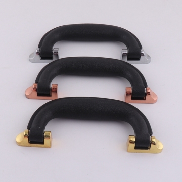 Factory Wholesale Black Plastic Luggage Handles & Wooden Box Cases