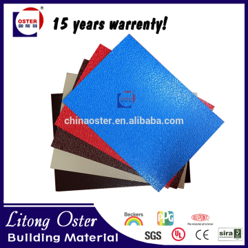 Embossed Aluminium Composite Panel 3mm ACP facade Panel Aluminum Interior Wall Cladding